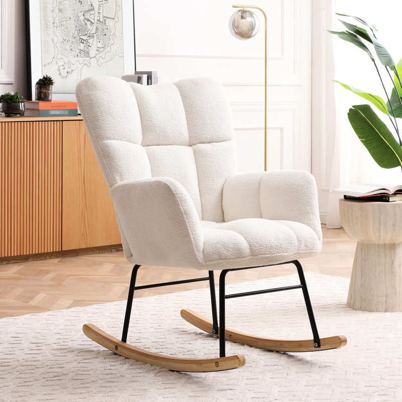 Chaise berçante Comfy, Beige