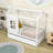 Balqees Twin Size House Daybed with Trundle-1889053033