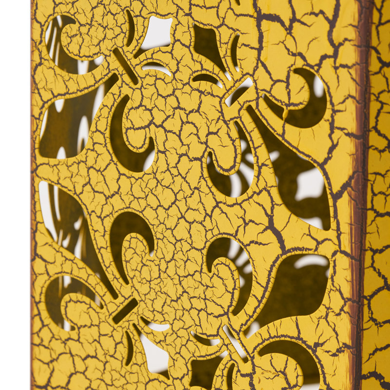 2 tables d'appoint -, fer, jaune antique, table de style captivante, couleur jaune, élément de décoration fascinant