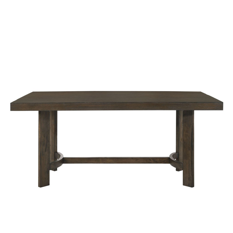 Table de salle à manger en chêne vieilli