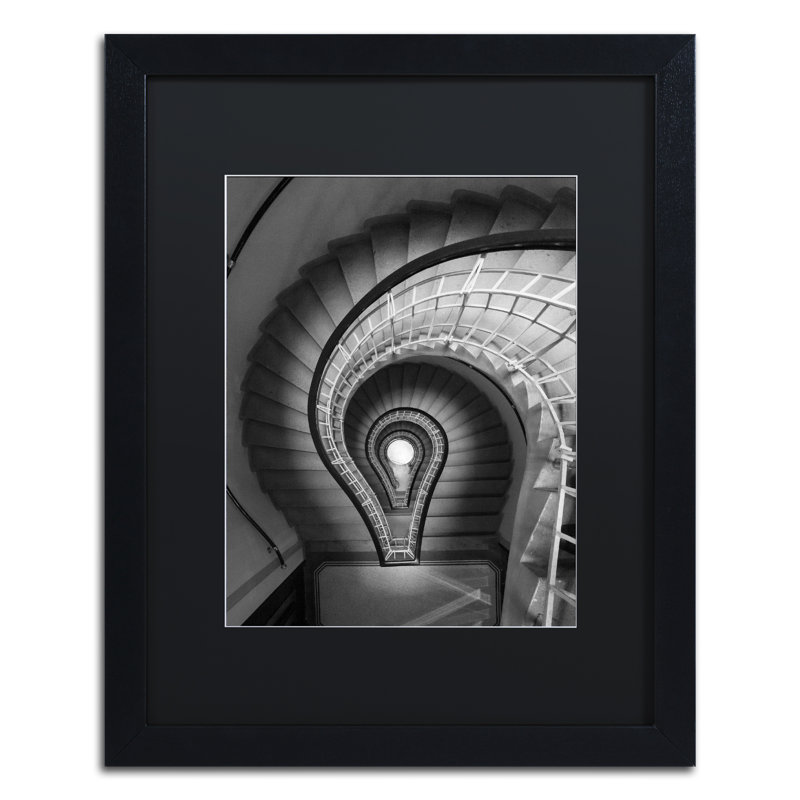 « i is a idea » par moises, reproduction de photo encadrée, H 20 po x l 16 po x P 0,5 po, Noir