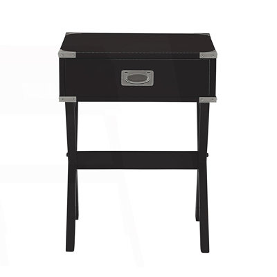 Side Table With 1 Drawer, Drink Table