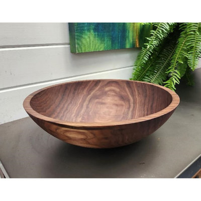 17 Inch Walnut Bowl