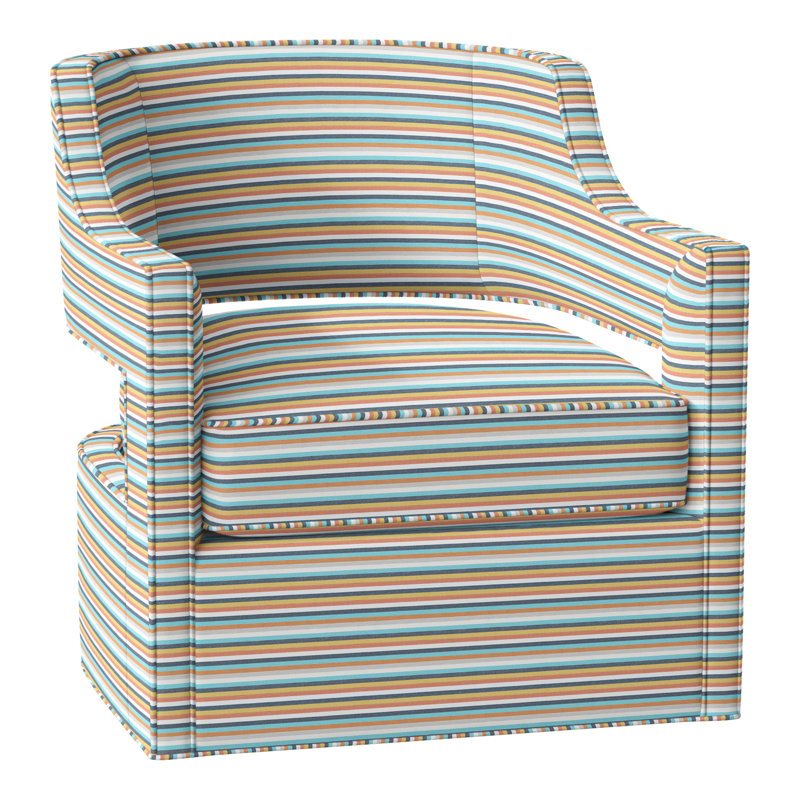Phoebe 29.5" W Swivel Armchair, Perigold Surround Sunrise