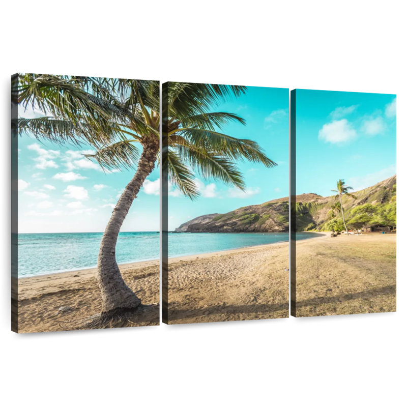Gillard Honolulu Beach Palmiers, H 20 po x l 33 po