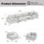 Canapé modulaire 154,4 po à 4 coussins-562346936