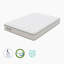Novilla 25cm Ortho Memory Foam Pocket Sprung Zoned Mattress-94274320