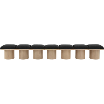 Horatia Boucle Upholstered Bench