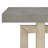 59.1'' Painted Entryway Table With Pine Veneer, Unique Triple Rectangle Design Console Table With Thick Pine Wood Legs, Extra Long Sofa Table-359359427