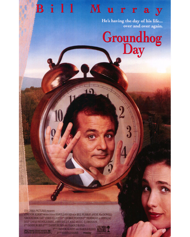 Groundhog Day, 18" H x 12" W