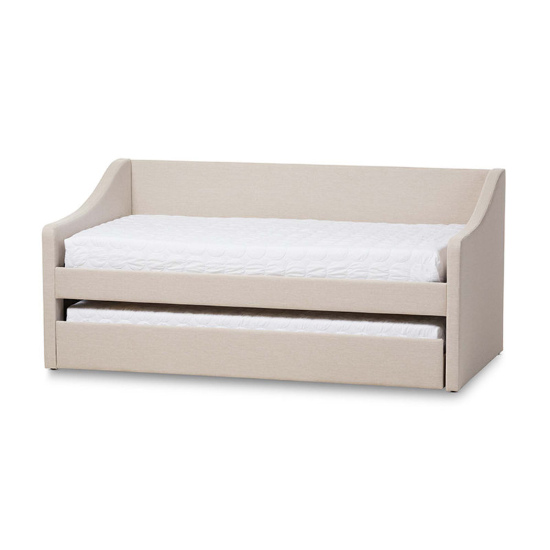 Esse Upholstered Daybed, Beige