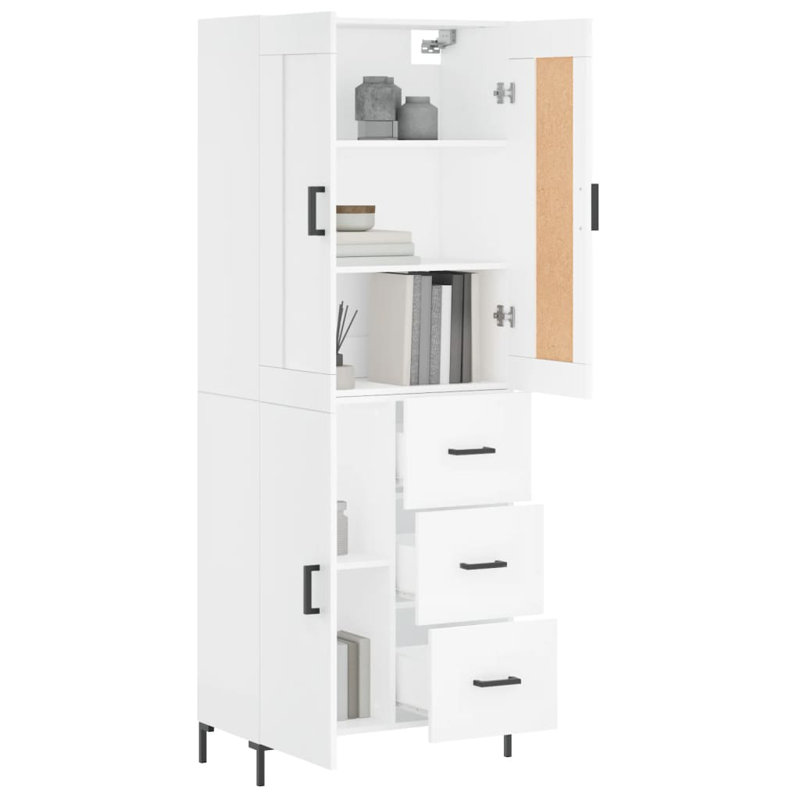 Branda 69.5cm Sideboard, White