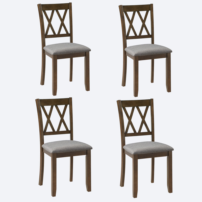 Ensemble de 4 élégantes chaises de salle à manger et chaises de cuisine