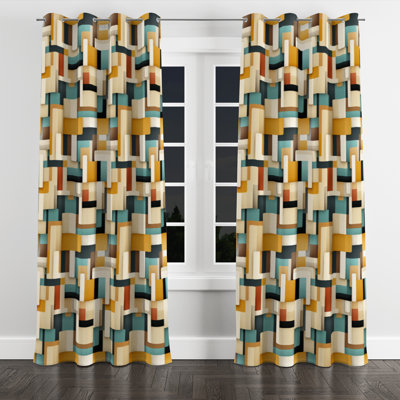 Ayania - Modern Blackout Grommet Curtain - 1 Panel