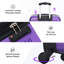 Valise Hardshell 4 pièces + valise à roulettes avec verrou TSA - 16 "+ 20" + 24 "+ 28" bagages-130604028