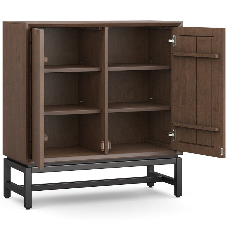 Ensemble de 2 armoires de rangement Banting SOLID HARDWOOD