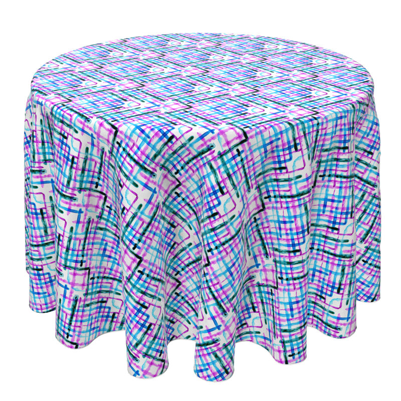 Round Cotton Tablecloth