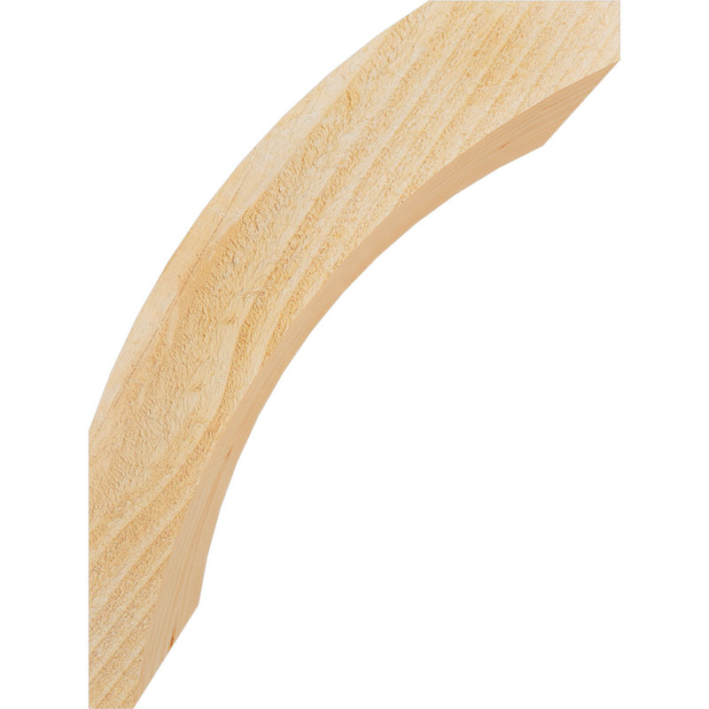 Genouillère Thorton, Sapin Douglas de 6 po (sciage brut), 12 po X P 16 po H