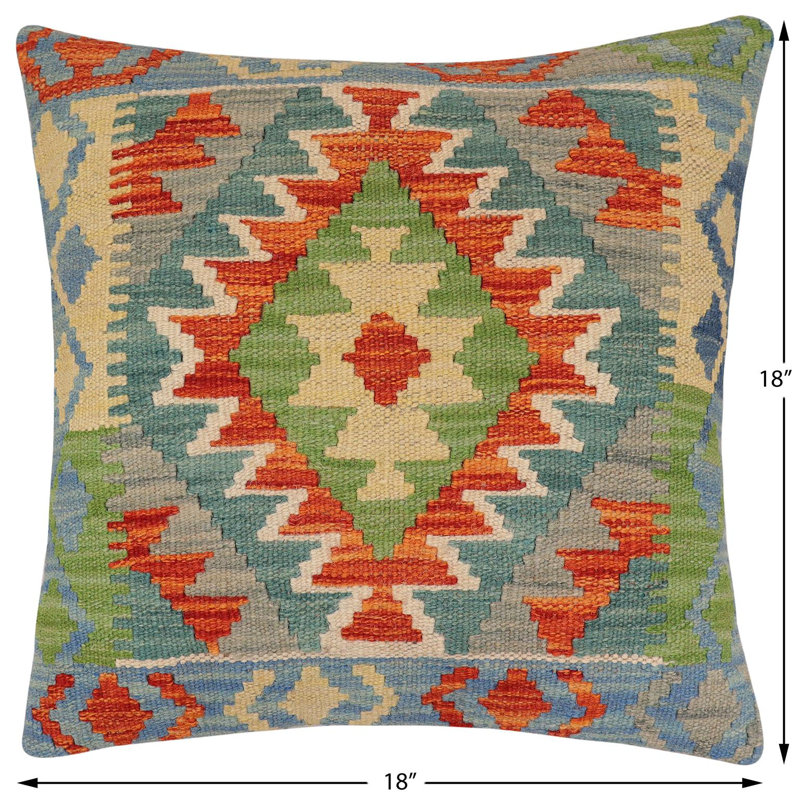 Bloomfie Geometric Throw Pillow