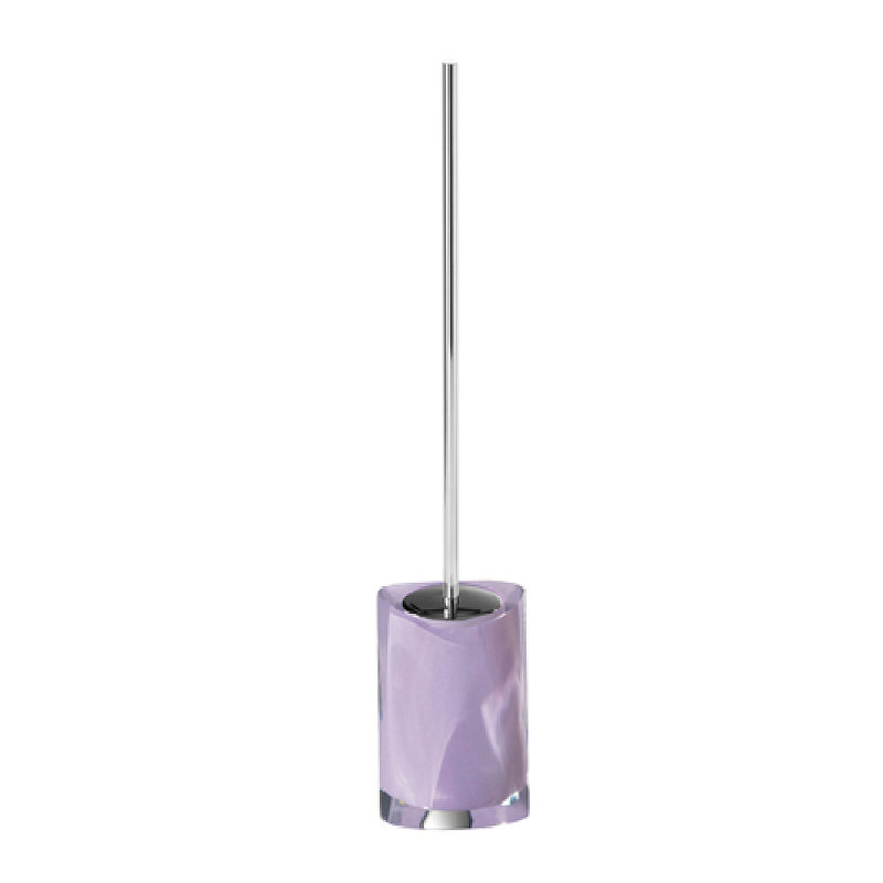 Velia Free Standing Toilet Brush Holder, Black