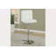 Ensemble de 2 tabourets de bar en similicuir blanc-118100701