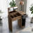 Maddox 30" Flip-Top Vanity with Anthracite Accents-1812497885
