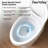 17" ADA Chair Height 2-Piece 1.28 GPF Single Flush Elongated Toilet In White, Map 1000G, Soft-Close Seat