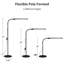 Daloris 177.8 H cm Swing Arm Floor Lamp