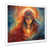 White Single Picture Framed