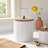 Mango Wood Canisters Set Of 2-1017297604