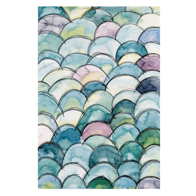 Objects Fish Net by César Ortiz Echagüe - Wrapped Canvas Painting, 120cm H x 80cm W x 3cm D