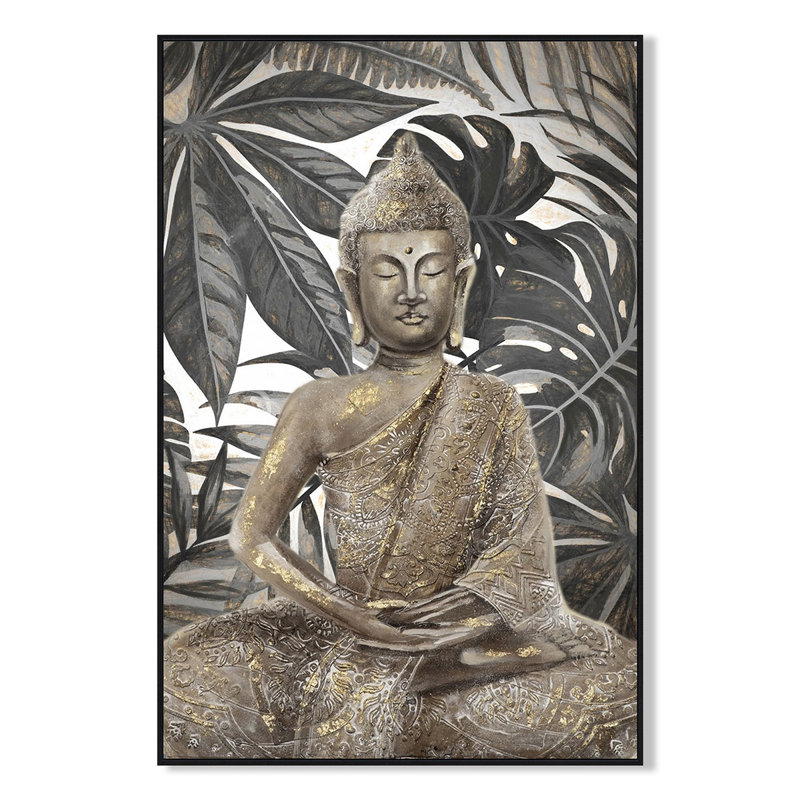 Buddha Bundle Black - Picture Frame Drawing