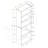 6-Tier Transitional Bookshelf with Adjustable and Fixed Shelves, Space-Saving Design for Office and Bedroom-1533840455