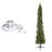 Latitude Run® Rotating Tree Stand Base w/Stanley Skinny Pencil Christmas Tree