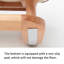 Chaise berçante réglable à haut dossier Home Leisure-1089906984
