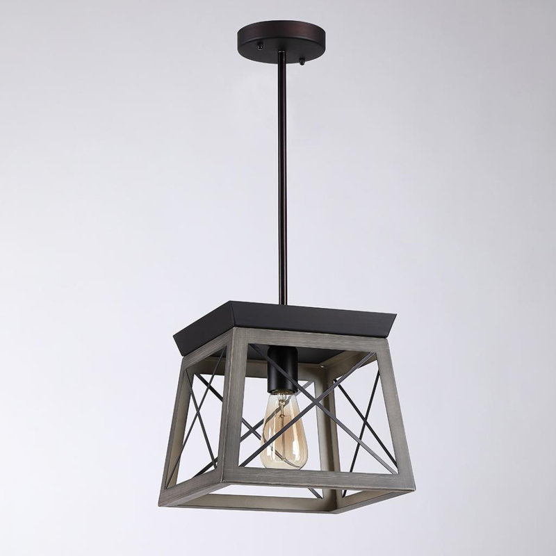 Lustre géométrique à 1 lumière Selbyville