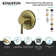 Kingston Brass Concord Single-Handle Wall Mount Three-Way Diverter Valve with Trim Kit
