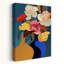 «Vibrant Flower Vases Abstract Colorful Modern Flower Nature», art mural-1861707005
