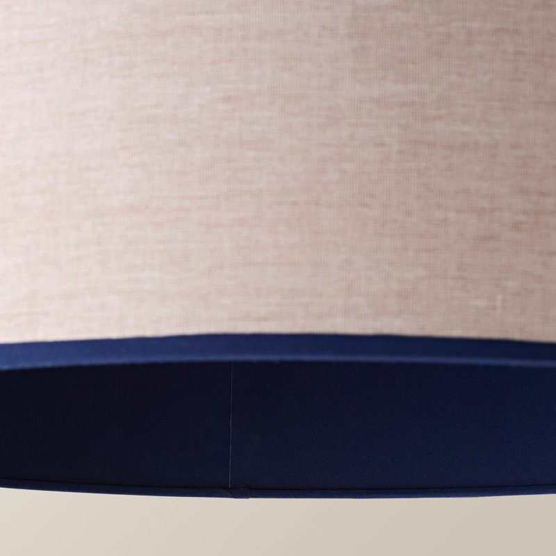 Tanae Large Woven Shade Colour Match Shade, Large 45cm, Blue