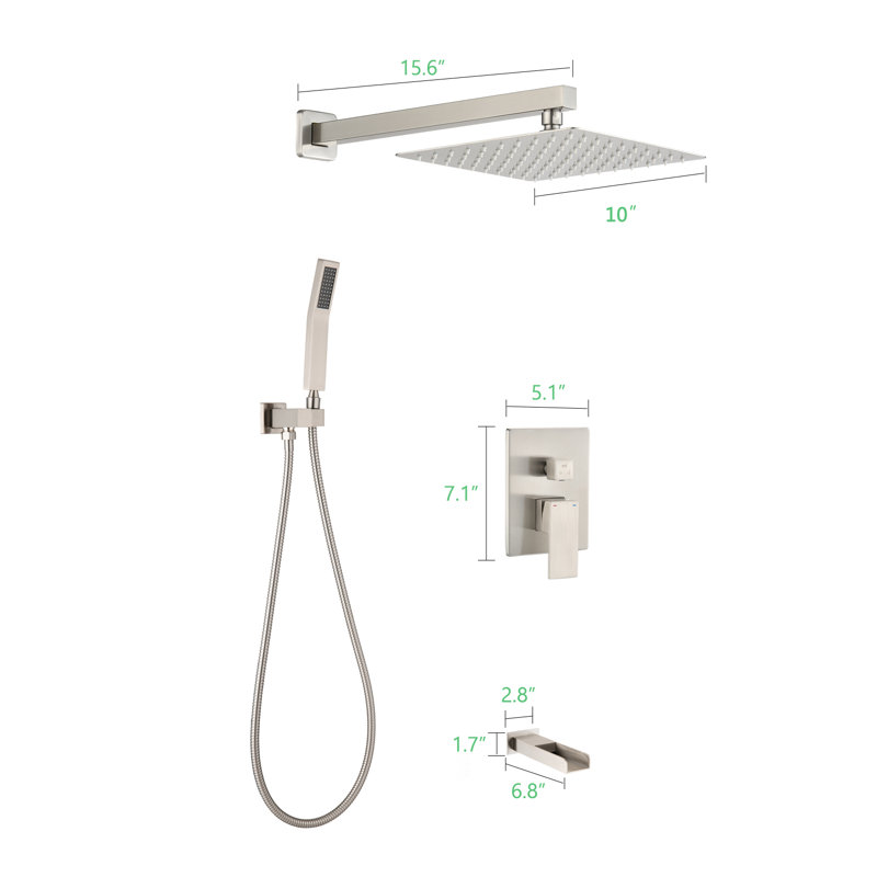 All-In-One Kit, Brushed Nickel