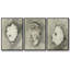 «Neutral Oyster Shell I», ensemble de 3 toiles encadrées-97710827-97710826