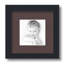 Cadre pour photo simple 5 "x 5" en bois mat-70811553