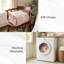 Ensemble de courtepointe respirante 100% lin Clara-1396932774-1396932776