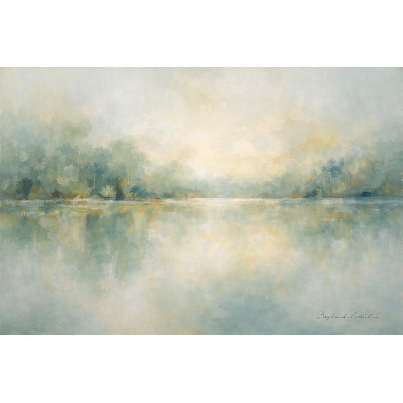 Art mural sur toile Willow Marsh, L 48 po x H 32 po x P 1,5 po