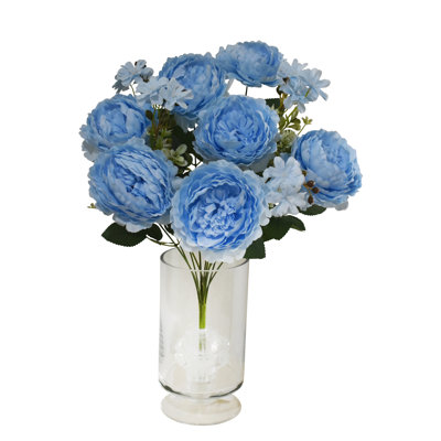 Faux buissons de pivoines - 11 têtes
