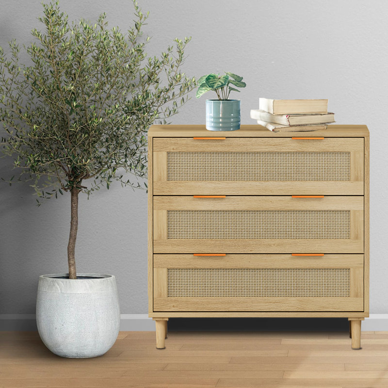 Commode 3 tiroirs Darnesha