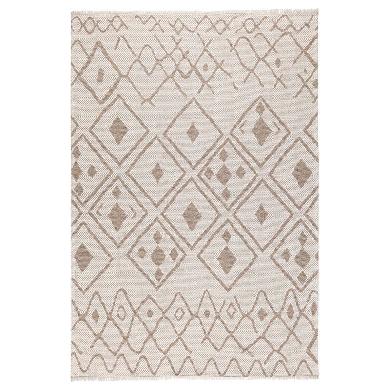 Tapis en coton Kohdyn, Tapis de couloir 2 pi 6 po x 6 pi 7 po