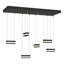 Stacks 6-Light LED Pendant - Clear Glass-607119551