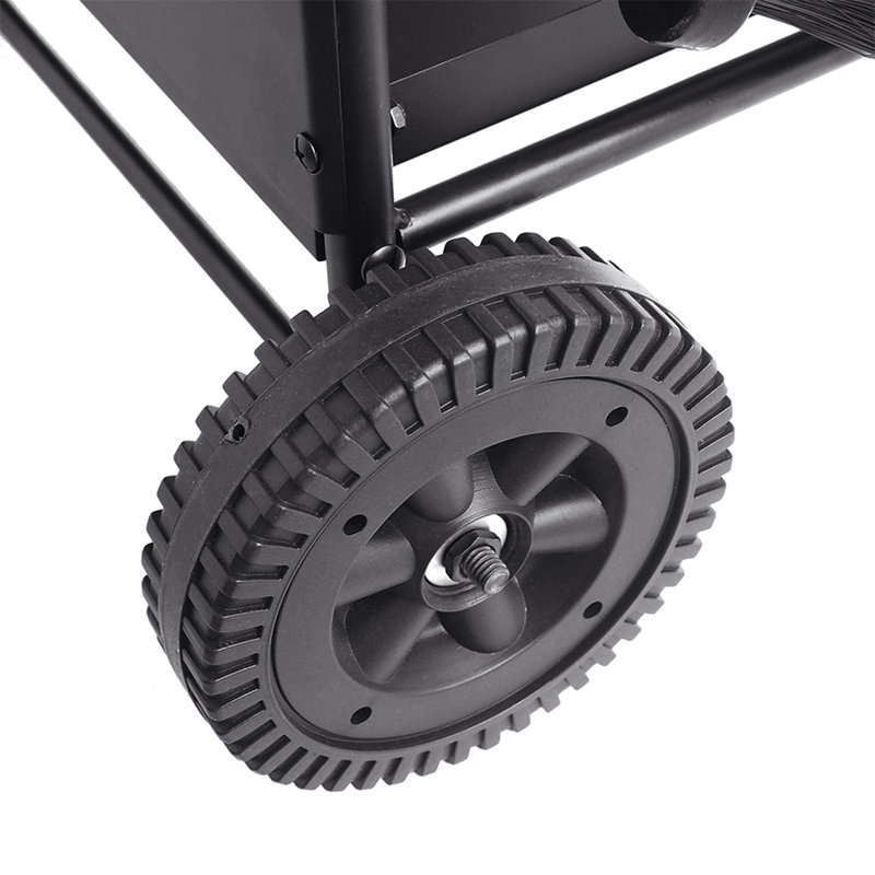Firewood Rack Log Carriers With Wheels, 3Pcs Fireplace Tool Set