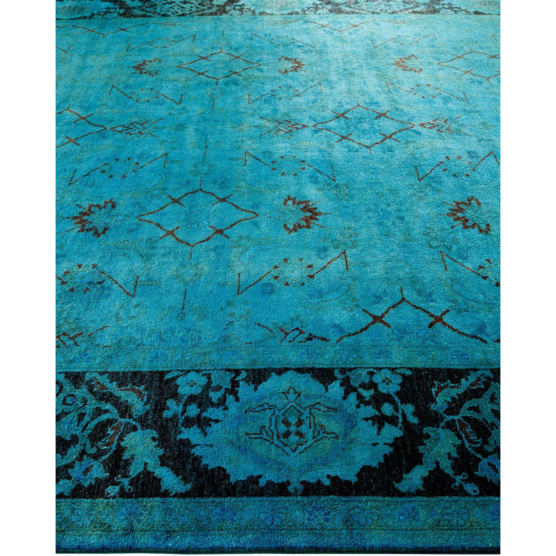 Fine Vibrance One-of-a-Kind 8' 3" X 10' 3" Hand Knotted Area Rug